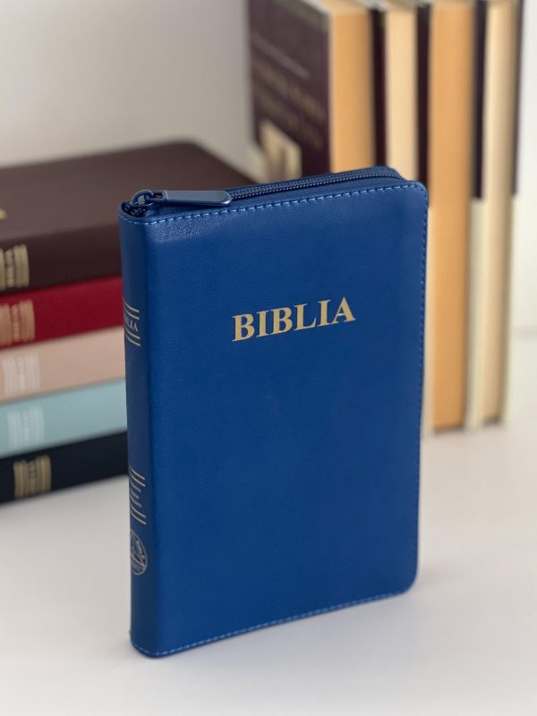 Biblie medie 057 ZTI - albastru
