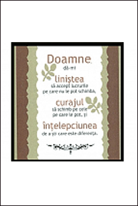 tablou - Doamne, da-mi linistea Ta - 2