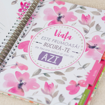 Planner pentru femei, agenda pentru femei - 18 luni, nedatat