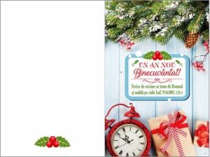 Felicitare - Un an nou Binecuvantat! - 93C
