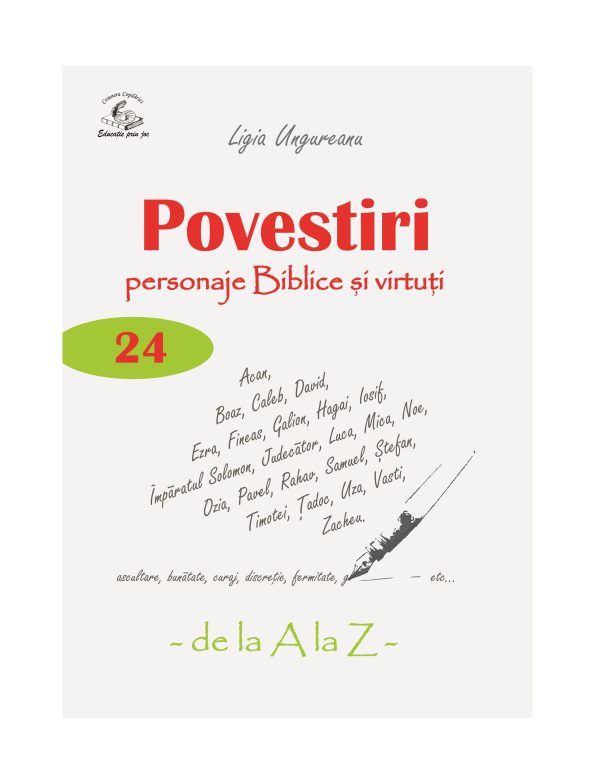 Povestiri personaje Biblice și virtuți