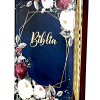 Biblia - 076 ZTI - format mare - albastru floral
