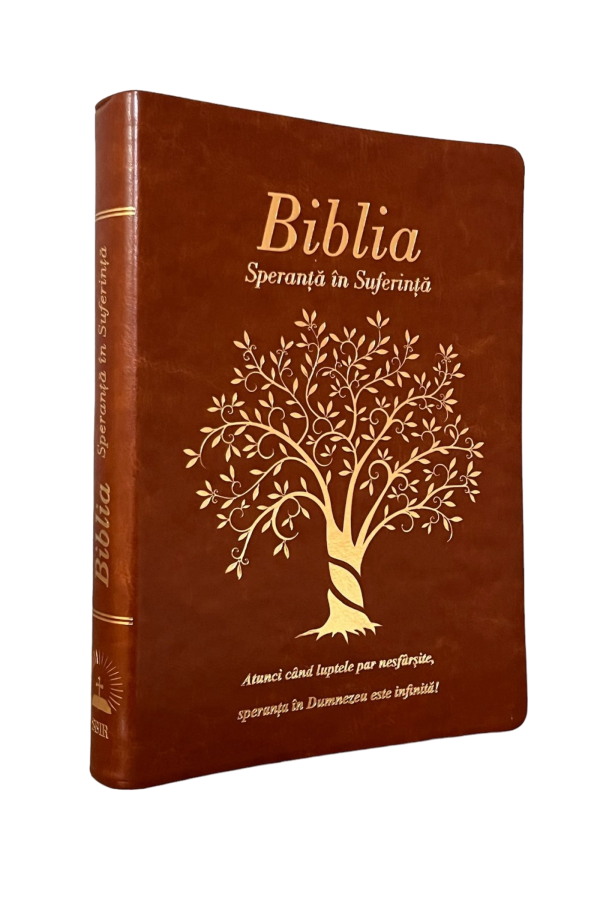 Biblia „Speranță în suferință” - maro