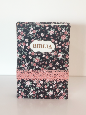 Biblie handmade  053 - floral nergu