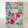Biblie handmade  053 - floral turcoaz