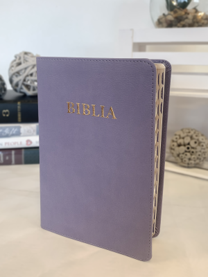Biblie medie 057 PU - mov deschis