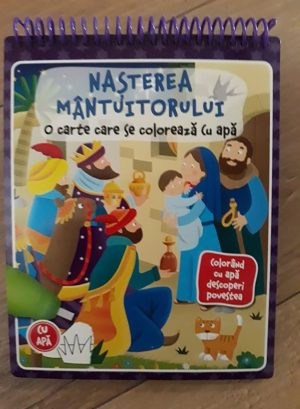 Carte de colorat cu apa pentru copii