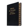 negru1 Biblia de studiu pentru o viata deplina, coperta PU neagra