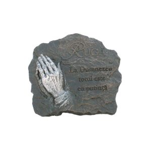 Plachetă piatră - Rugă