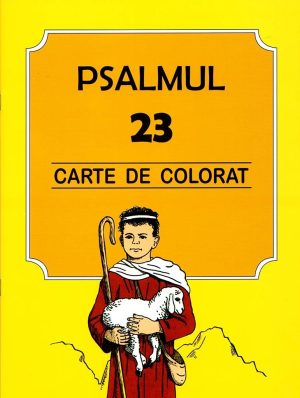 Psalmul 23 - carte de colorat