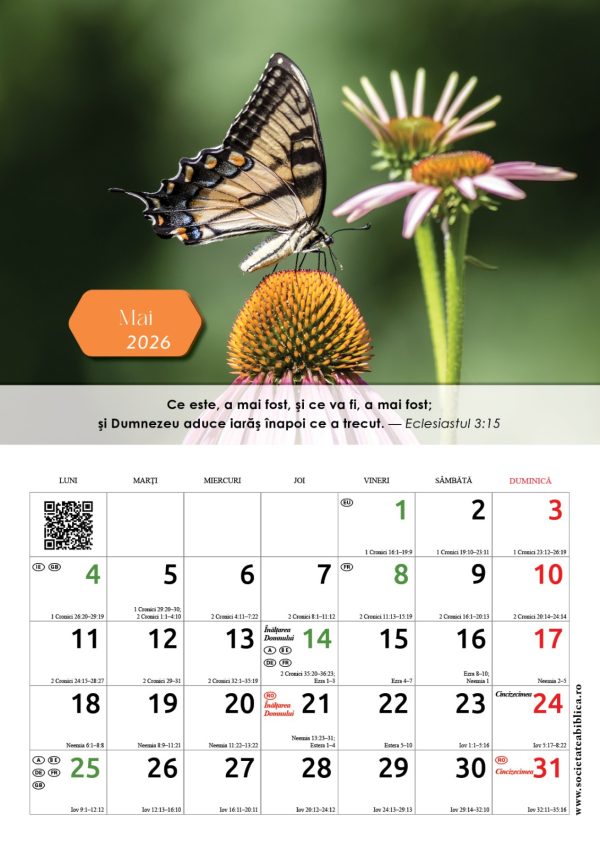 Calendar 2026 -  format A4